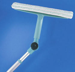 BRISAČ PROZORA - siva/svijetlo plava, Basics, tekstil/plastika (1/1cm) - Leifheit