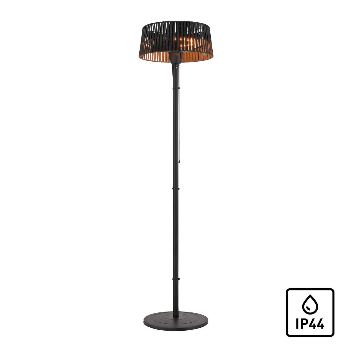 ZUNANJI GRELNIK  Glow   50/50/195 cm          - črna, Basics, kovina (50/50/195cm)