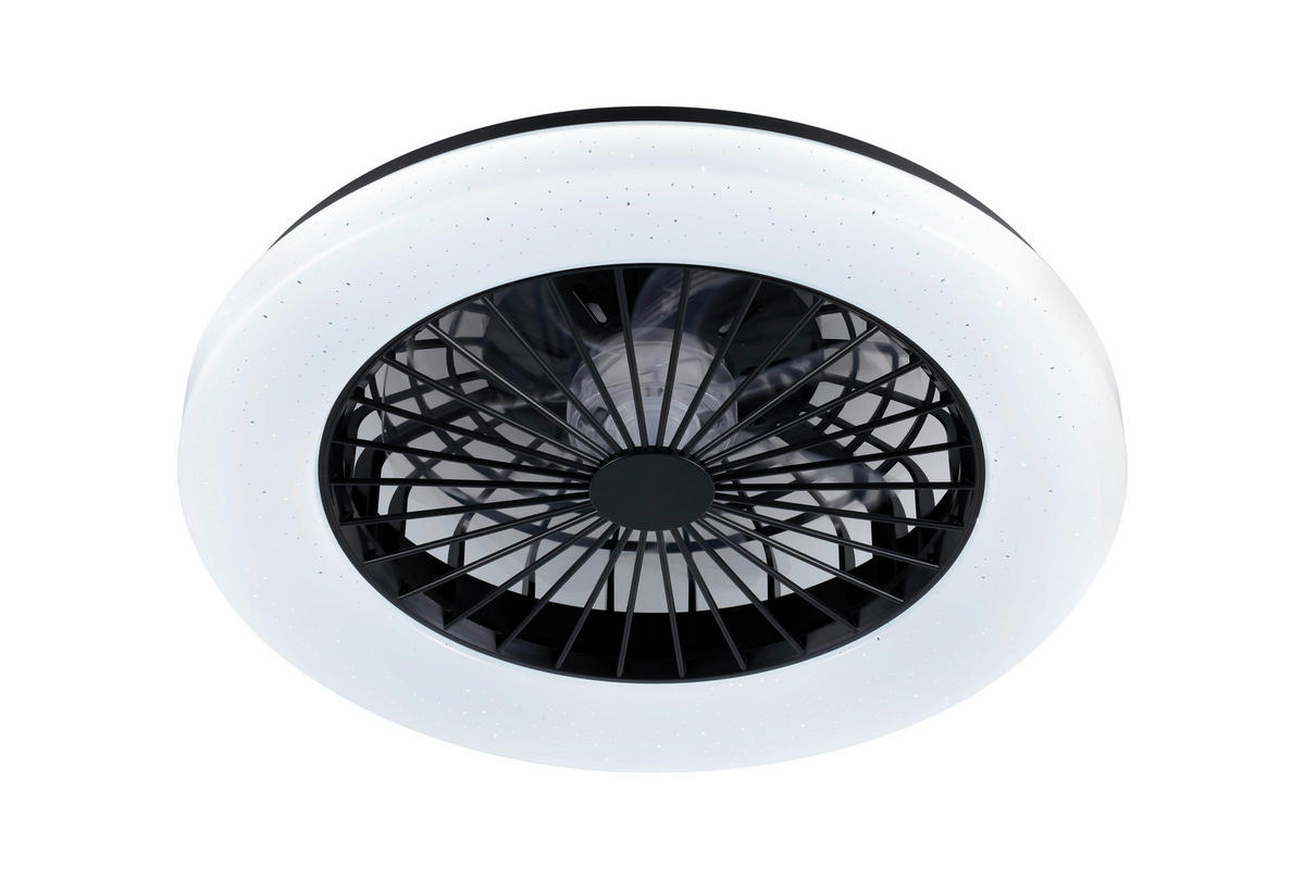 PLAFONSKI VENTILATOR   - providno/bela, Trendi, plastika (48,5/14cm) - Mican