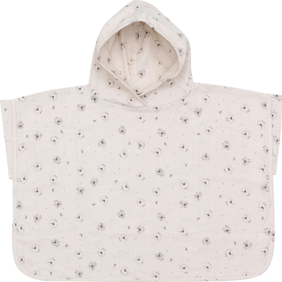 PONCHO  86/92   - Weiß, Basics, Textil (86/92null) - Bebe Jou