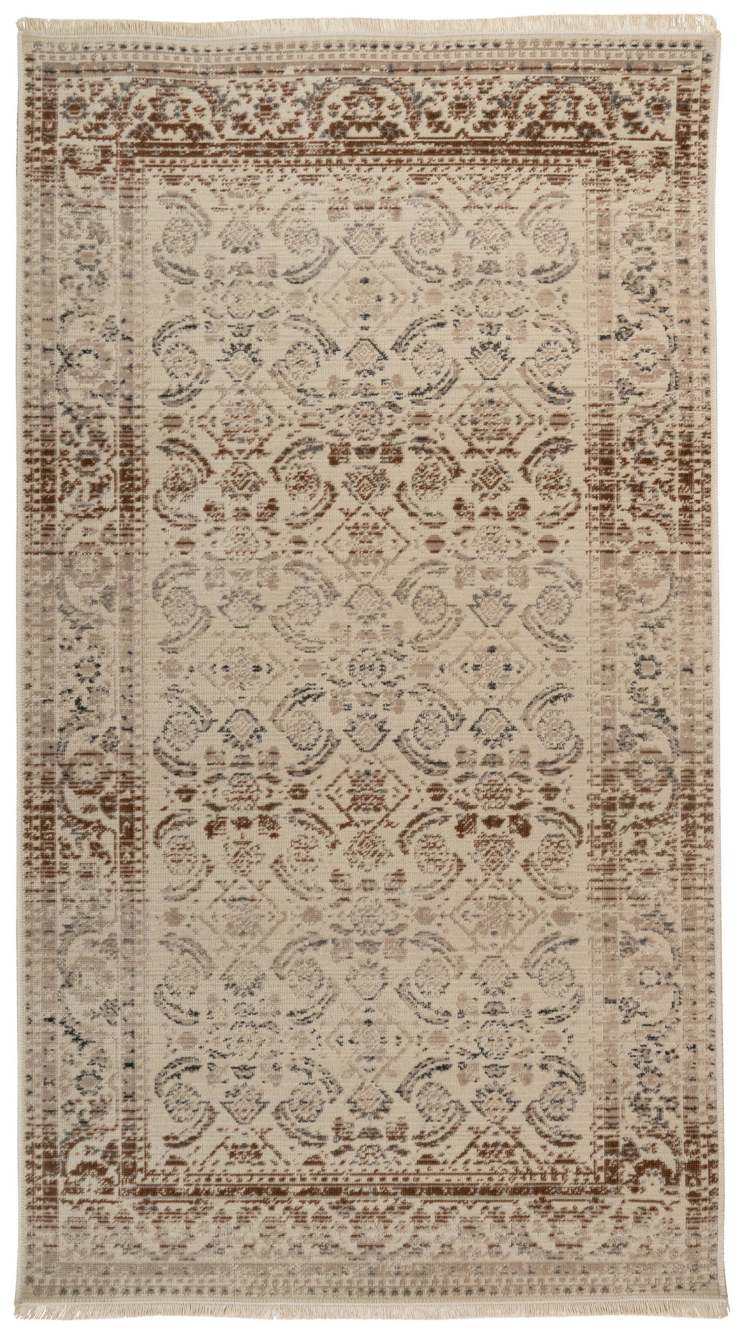 ORIENTTEPPICH 160/230 cm CHARU  - Beige, KONVENTIONELL, Textil (160/230cm)