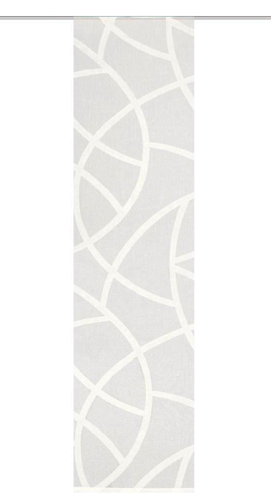 FLÄCHENVORHANG in Ecru transparent  - Ecru, KONVENTIONELL, Textil (60/245cm)