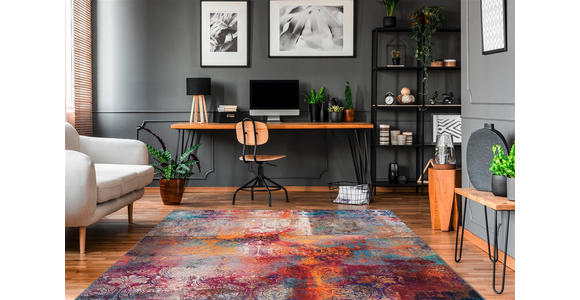 FLACHWEBETEPPICH 80/150 cm Galaxy 125 Multi Multicolor  - Multicolor, Basics, Textil (80/150cm) - Novel