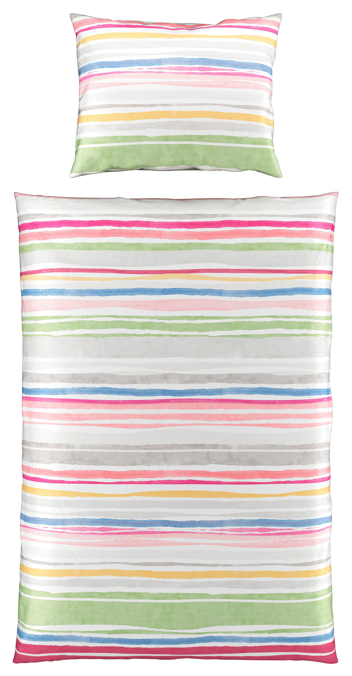 POSTELJINA LULU 140/200 cm saten višebojna  - višebojna, Konvencionalno, tekstil (140/200cm) - Esposa