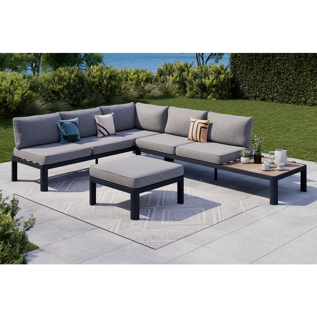 Ambia Garden TERASOVÁ SEDACÍ SOUPRAVA kov, plast, textil