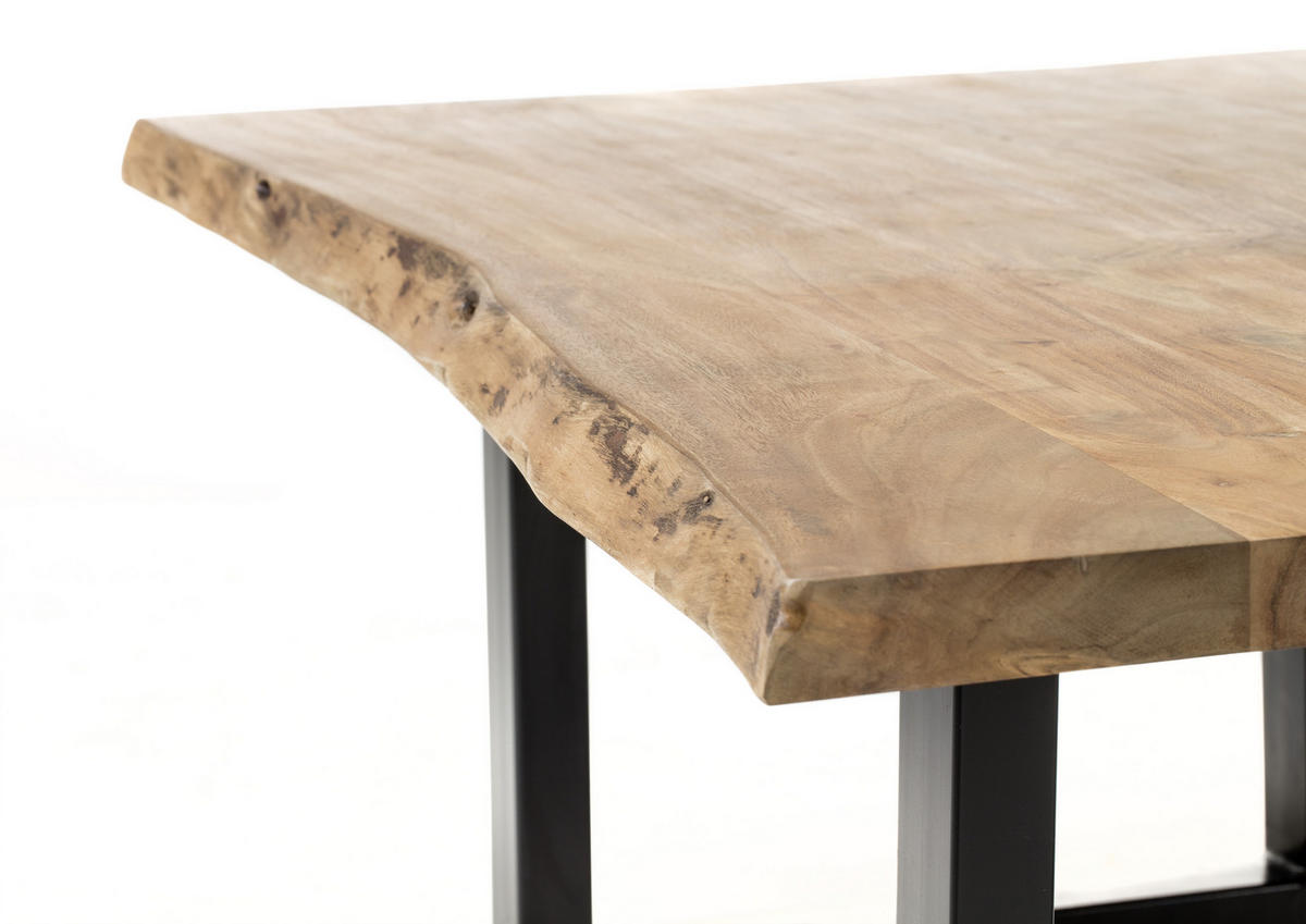 COUCHTISCH in Holz, Metall 110/70/45 cm  - Anthrazit/Schwarz, Modern, Holz/Metall (110/70/45cm) - Livetastic