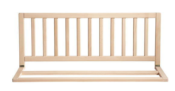 BETTSCHUTZGITTER 102/42 cm - Naturfarben, Basics, Holz (102/42cm) - My Baby Lou