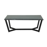 COUCHTISCH in Metall, Holzwerkstoff 110/60/42 cm  - Schwarz/Grau, Design, Holzwerkstoff/Metall (110/60/42cm) - Livetastic