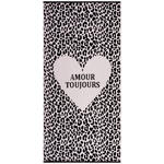 STRANDTUCH Schwarz, Weiß 90/180 cm  - Schwarz/Weiß, Trend, Textil (90/180cm) - Esposa