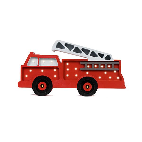 KINDERWANDLEUCHTE Vehicles 36/5.5/23.5 cm   - Rot, Trend, Holz (36/5.5/23.5cm)