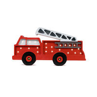 KINDERWANDLEUCHTE Vehicles 36/5.5/23.5 cm   - Rot, Trend, Holz (36/5.5/23.5cm)