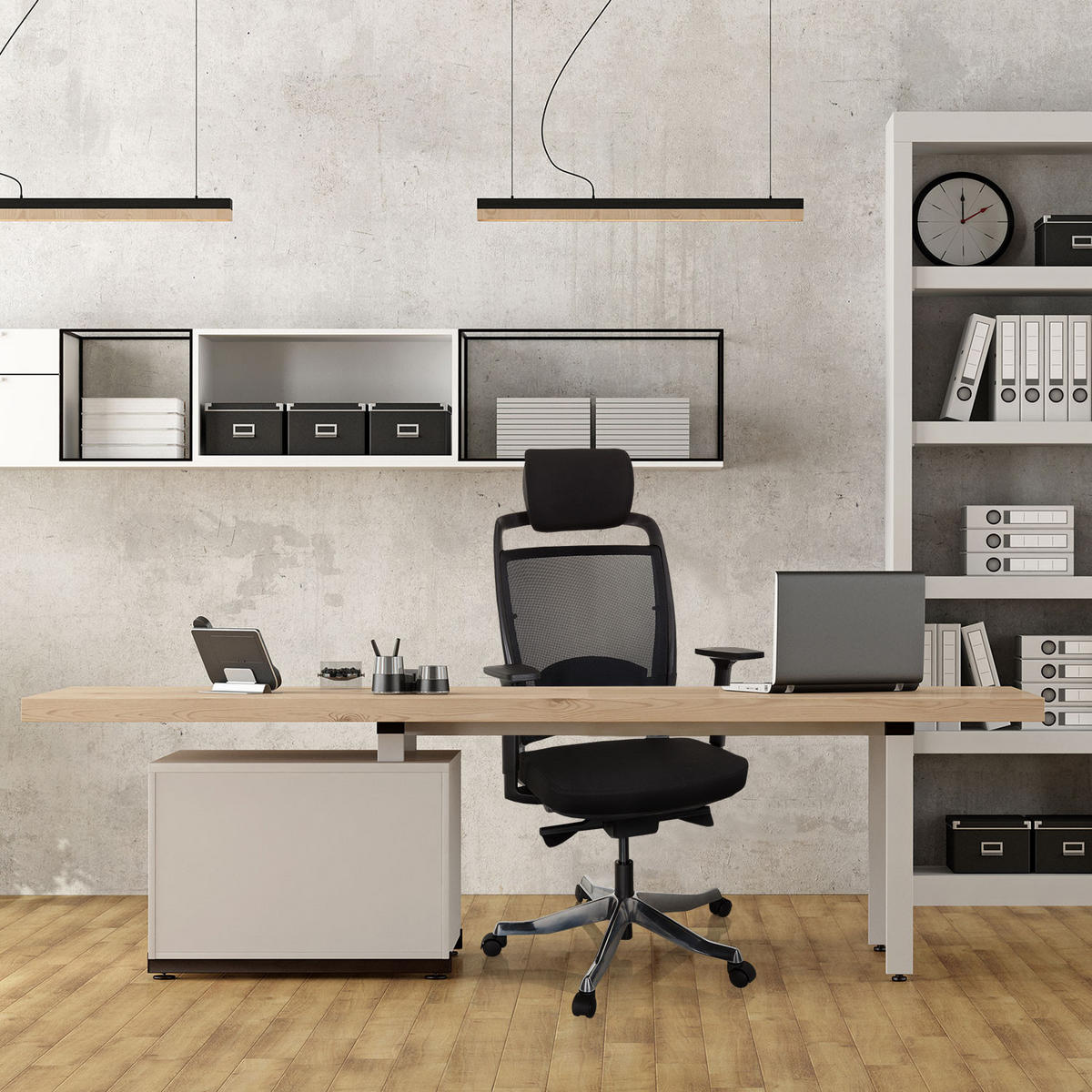 SNURRSTOL  i nätklädsel, flatväv svart  - silver/svart, Modern, metall/textil (68/120/55cm) - MID.YOU