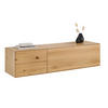 LOWBOARD 181/44/50 cm  - Eichefarben, Design, Holz/Holzwerkstoff (181/44/50cm) - Dieter Knoll