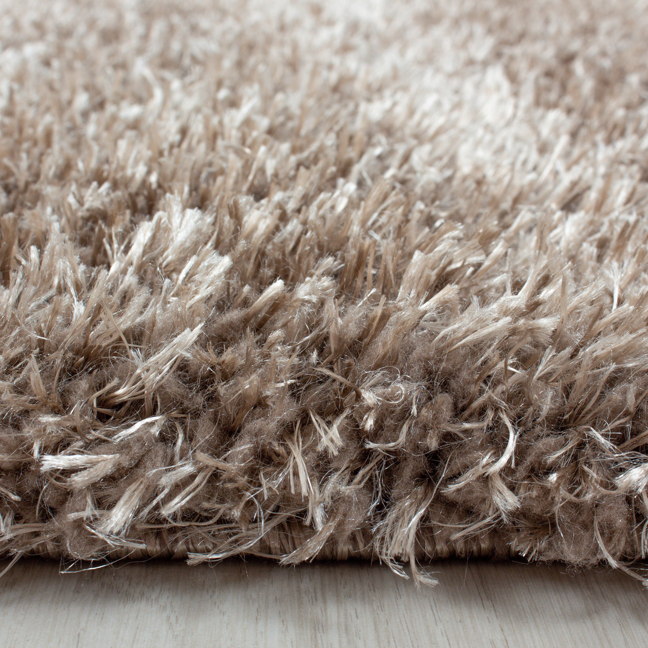 HOCHFLORTEPPICH Taupe - Taupe, Basics, Textil (120cm) - Novel