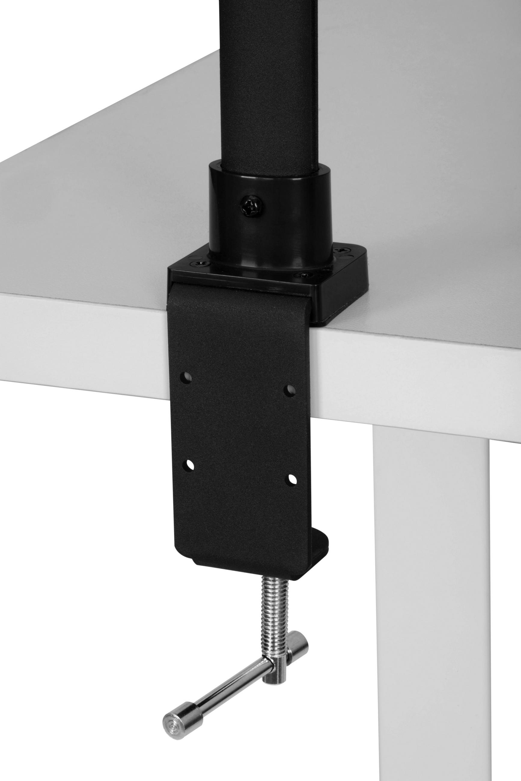 LAMPĂ LED CU CLEMĂ - negru, Basics, plastic/metal (80/35/71,5cm) - Novel