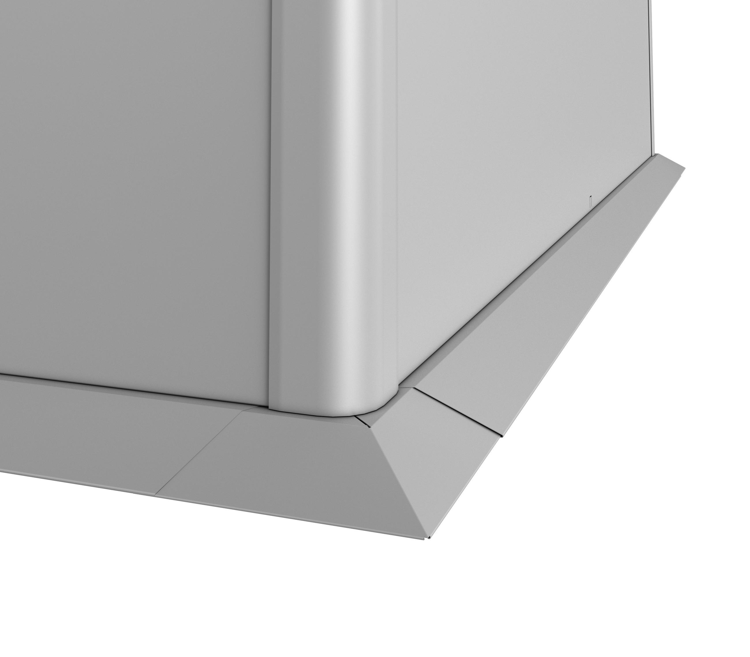 MÄHKANTE  - Silberfarben, Basics, Metall (66,4/6,3/66,4cm) - Biohort