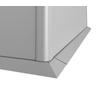 MÄHKANTE  - Silberfarben, Basics, Metall (66,4/6,3/66,4cm) - Biohort