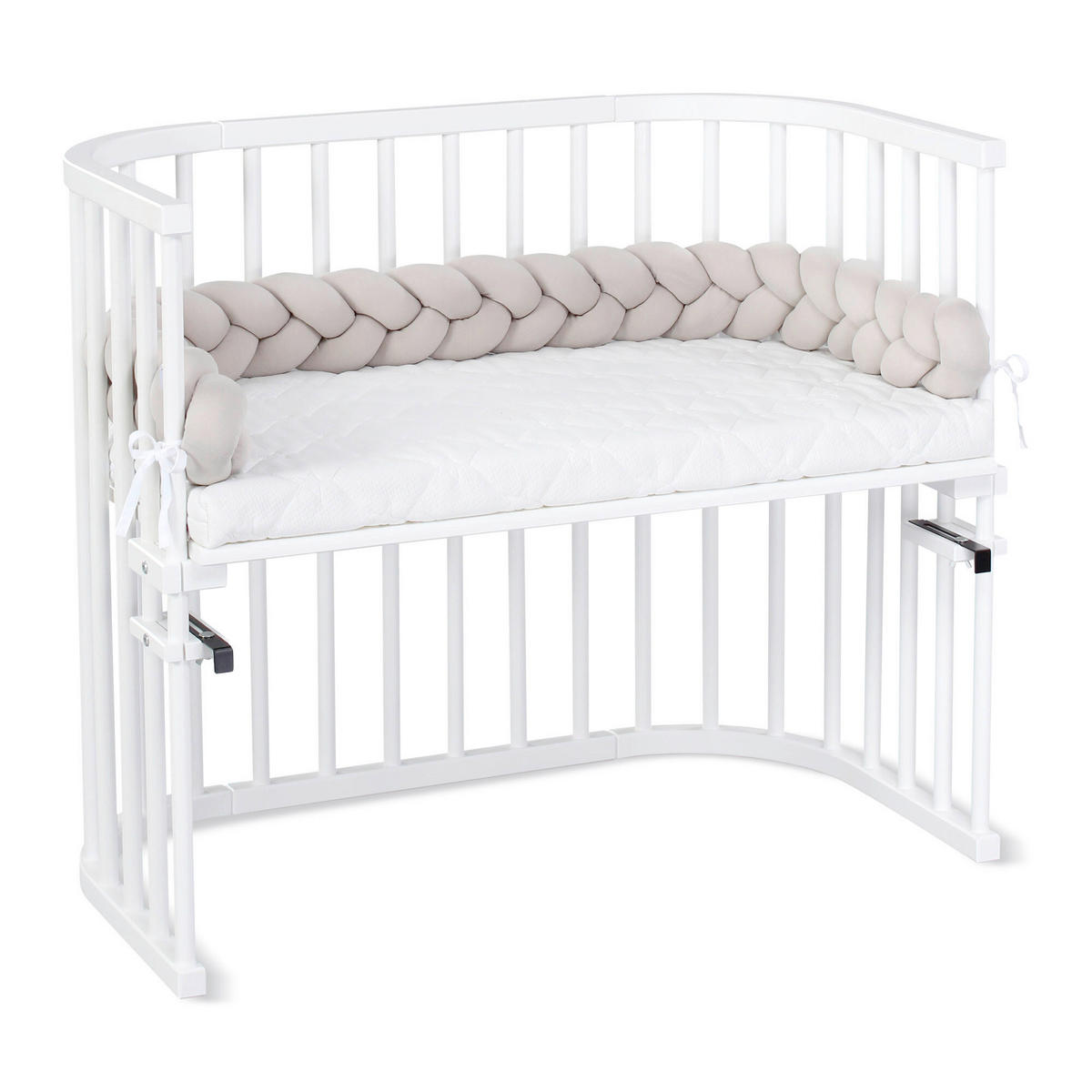 NESTCHENSCHLANGE  180/9/9 cm   - Beige, Basics, Textil (180/9/9cm) - Babybay