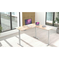 ECKSCHREIBTISCH 185/177/64-128 cm  in Buchefarben  - Buchefarben, Modern, Holzwerkstoff (185/177/64-128cm) - Livetastic