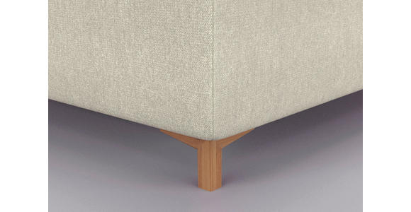 BOXSPRINGBETT 200/200 cm in Beige - Beige/Kupferfarben, KONVENTIONELL, Textil/Metall (200/200cm) - Ambiente