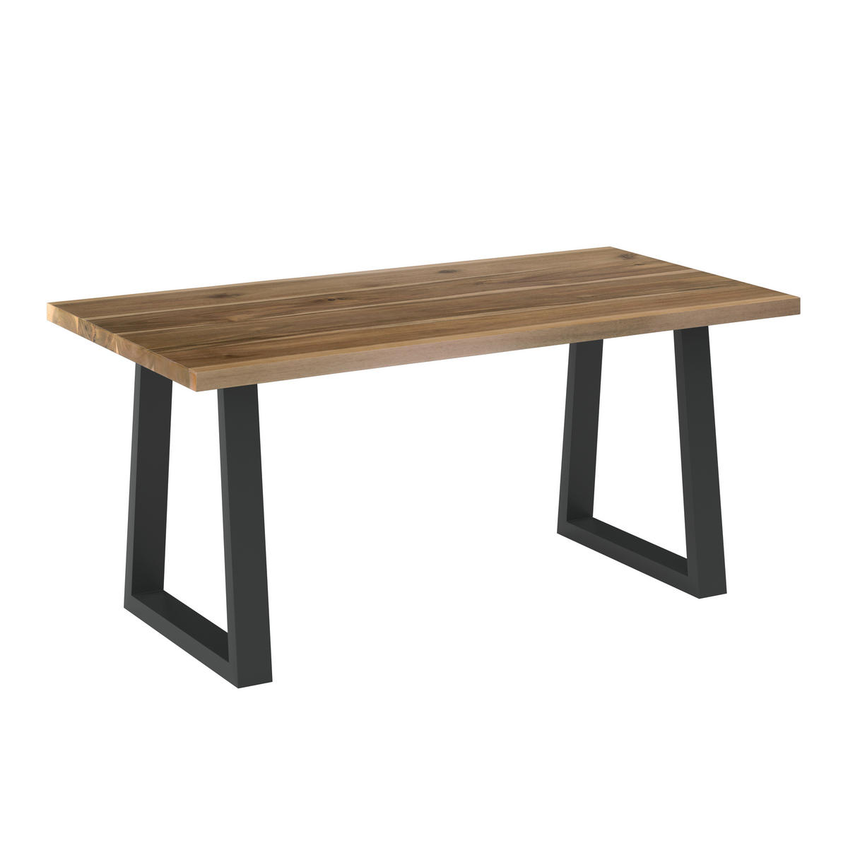 LOUNGETISCH Holz, Metall Akaziefarben rechteckig  - Akaziefarben, Modern, Holz/Metall (115/45/60cm) - Ambia Garden