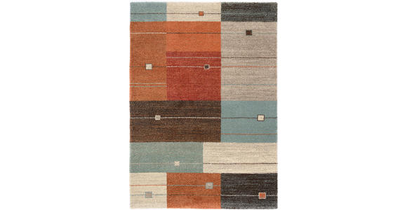 LÄUFER 80/200 cm Palazzo Alto Terracotta  - Terracotta, Design, Textil (80/200cm) - Novel