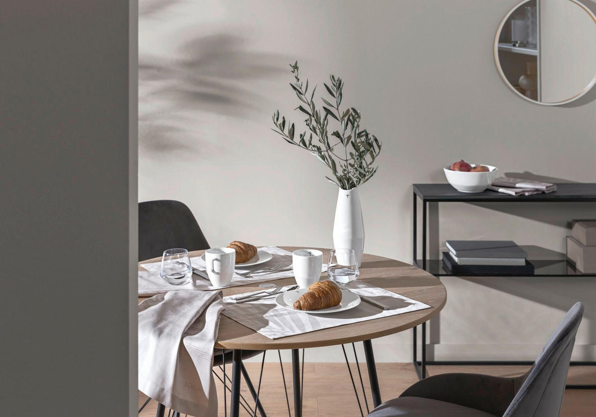 PLATZDECKCHEN Textil Naturfarben 2 Stück 36/48 cm  - Naturfarben, Basics, Textil (36/48cm) - Joop!