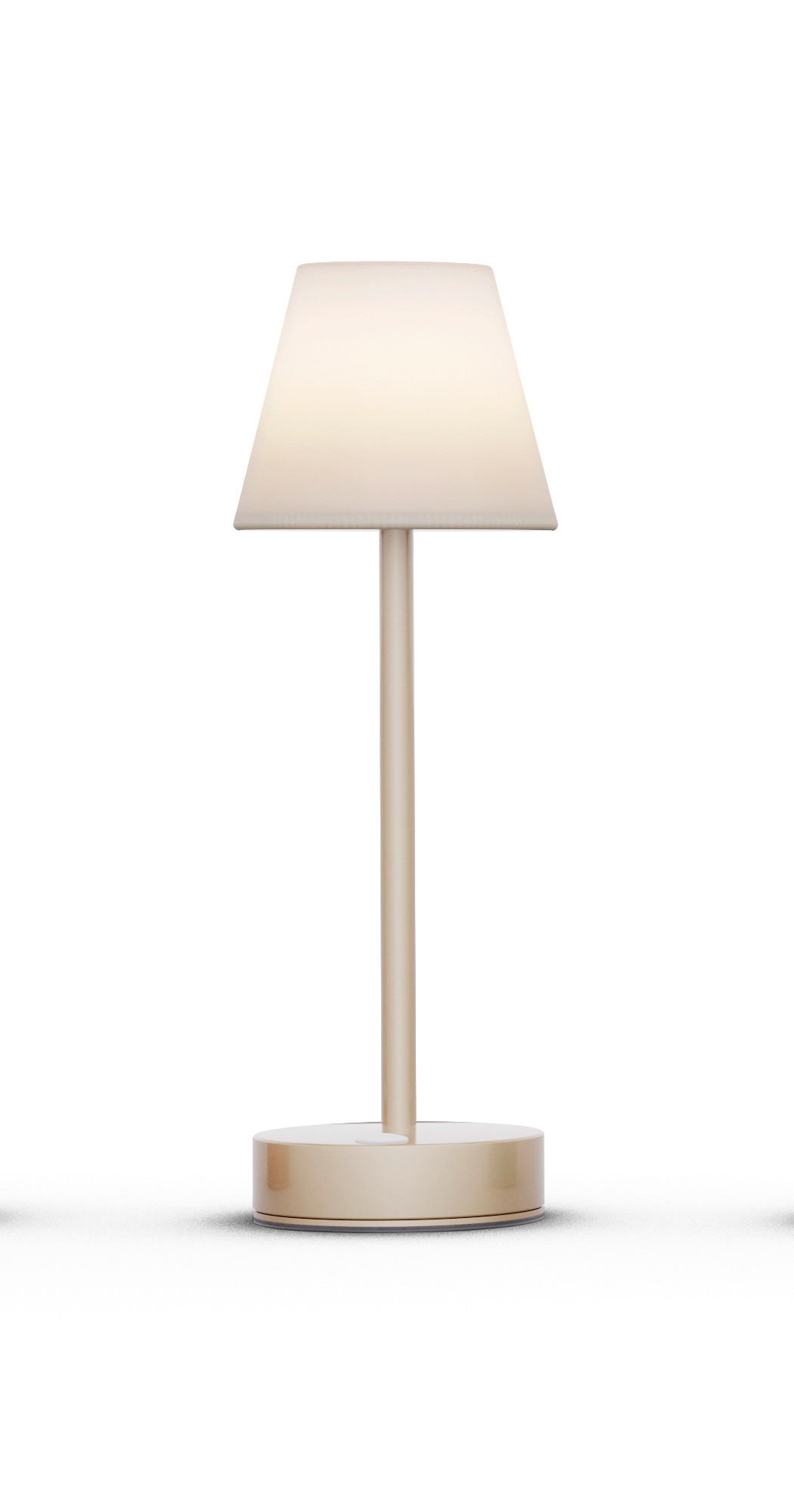 LED-AUßENLEUCHTE   - Messingfarben/Weiß, KONVENTIONELL, Kunststoff/Metall (11/32/11cm) - New Garden