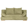 SCHLAFSOFA in Cord Hellgrün  - Naturfarben/Hellgrün, Konventionell, Holz/Textil (200/75/92cm) - Livetastic