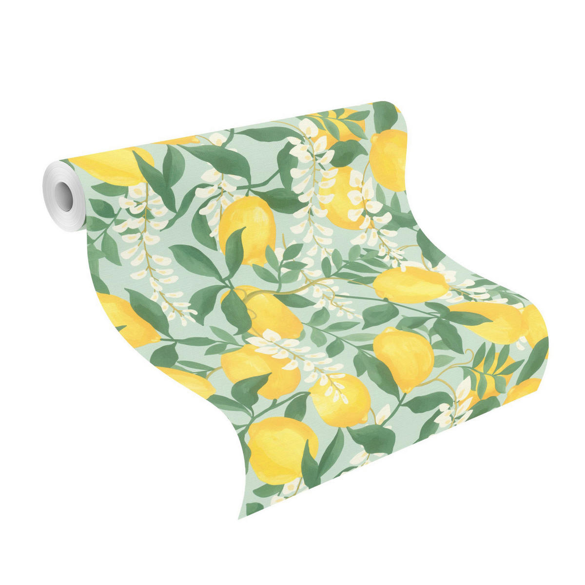 TAPETE - Blau, Natur, Textil (600/53cm) - Tesa