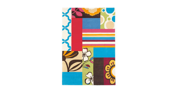 WEBTEPPICH 140/200 cm Multicolor  - Multicolor, Basics, Textil (140/200cm) - Novel