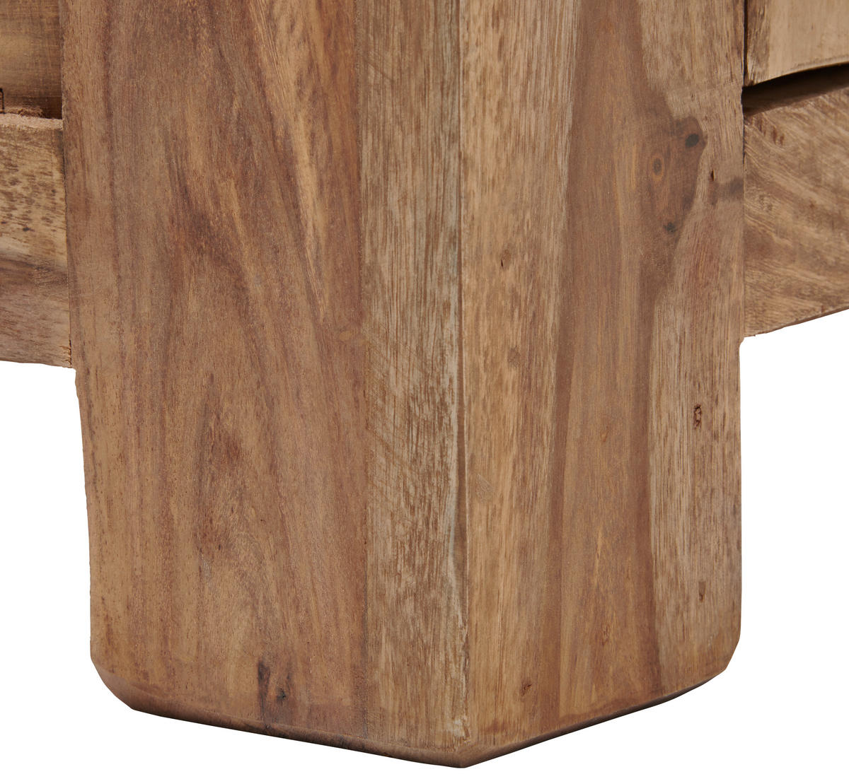 KOMODA, indický palisander, prírodná farba, 90/86/40 cm - prírodná farba, Lifestyle, kov/drevo (90/86/40cm) - Livetastic