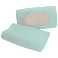 KOPFKISSENBEZUG PURE 40-70/40-90 cm  - Petrol, Basics, Textil (40-70/40-90cm) - Schlafgut