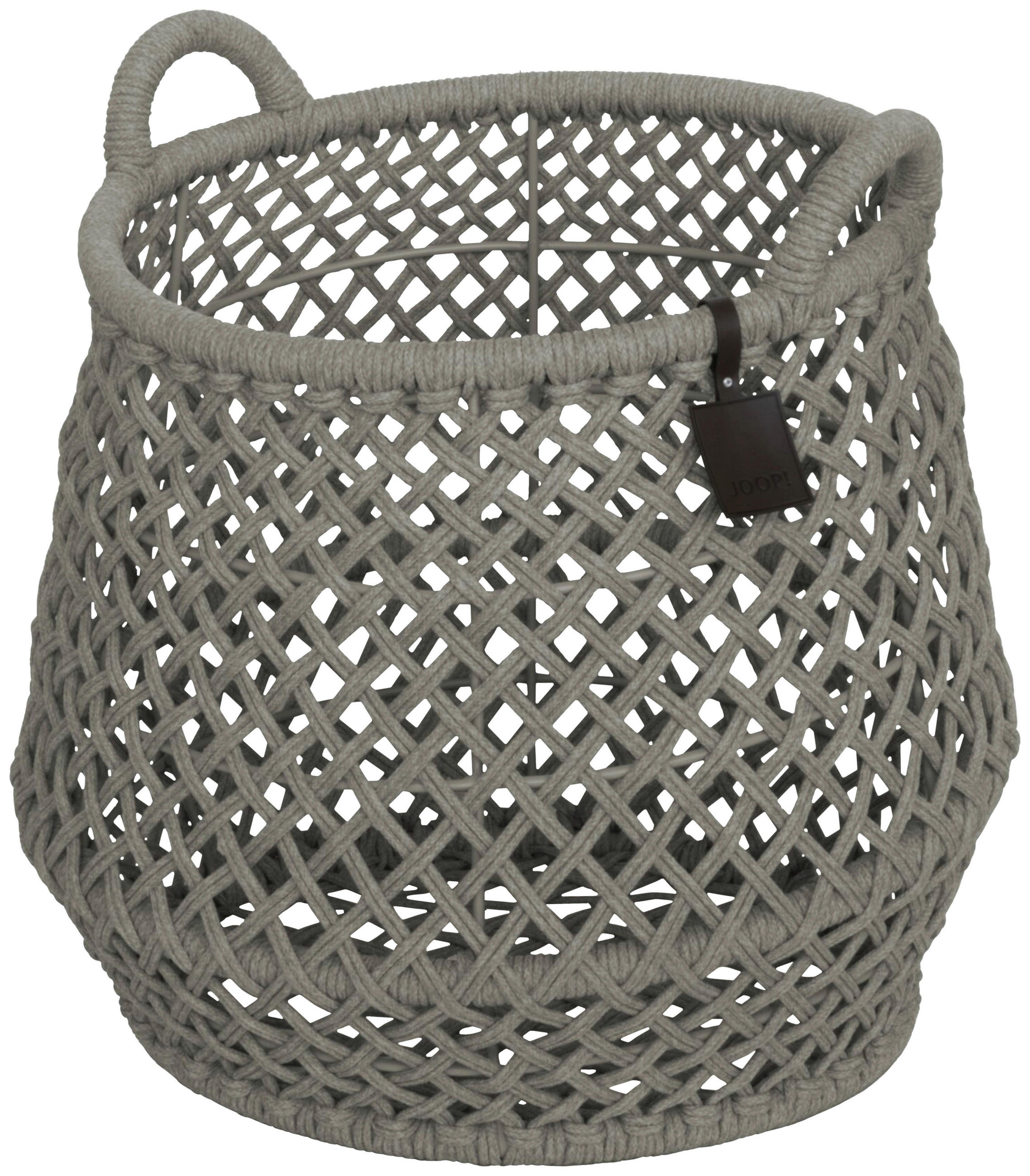 DEKOKORB  - Creme/Mokka, Basics, Textil/Metall (46-54,5/55/46-54,5cm) - Joop!