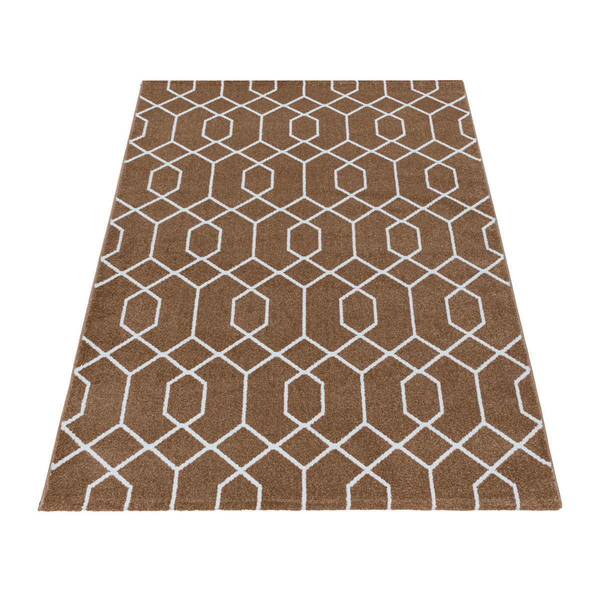 GOLVLÖPARE 80/250 cm Efor 3713 kupfer  - kopparfärgad, Basics, textil (80/250cm)