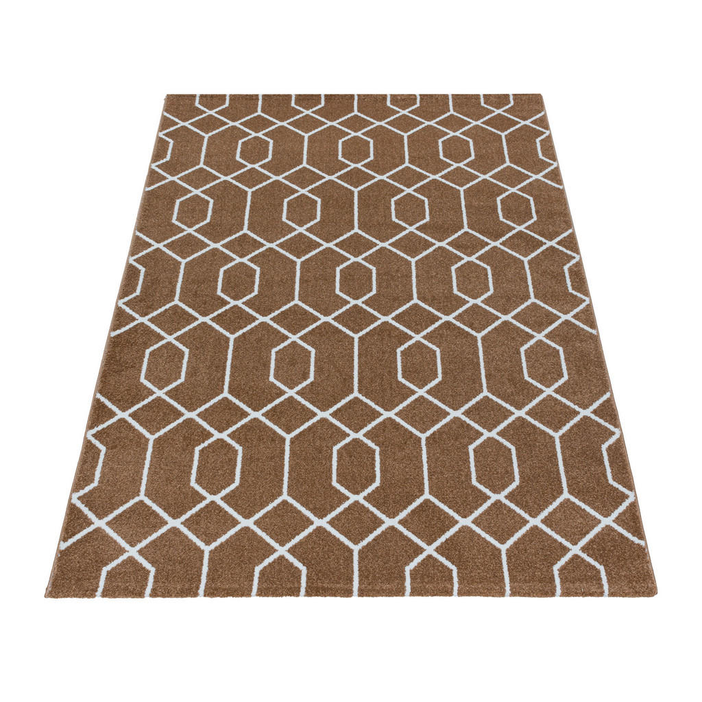 Thumbnail - Xxxl Läufer Efor 3713 kupfer, Kupfer, Textil, Streifen, rechteckig, 80x250 cm, Oeko-Tex® Standard 100, für Fußbodenheizu...