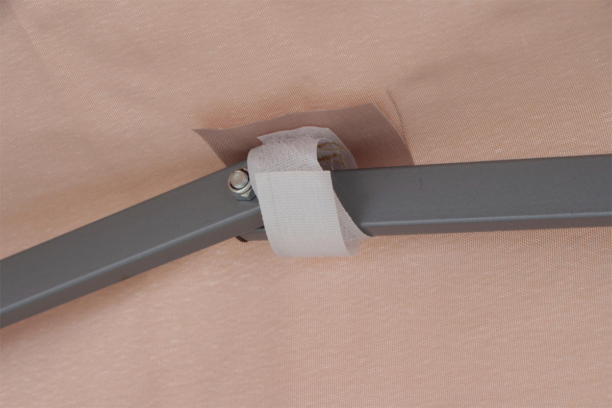 PAVILLON 300/260/300 cm   - Taupe/Grau, KONVENTIONELL, Textil/Metall (300/260/300cm) - Siena Garden