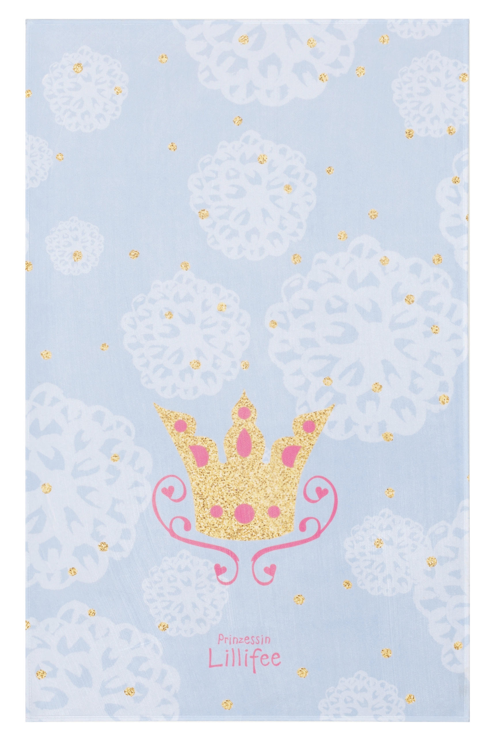 XXXLutz Kinderteppich Prinzessin Lillifee Blau, Pink, Hellblau 100x160 cm