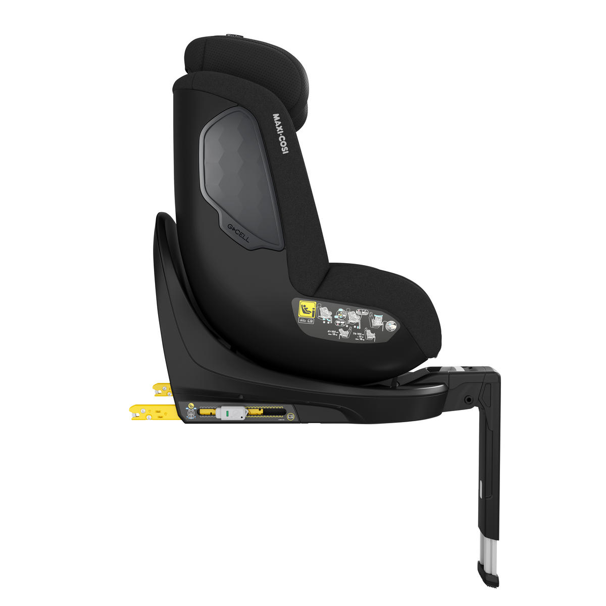 AUTO-SEDIŠTE ZA DECU  Mica Eco i-Size Authentic Black  - crna, Osnovno, tekstil/plastika - Maxi-Cosi