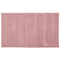 BADTEPPICH Rosa 60/100 cm  - Rosa, Konventionell, Kunststoff/Textil (60/100cm) - Kleine Wolke