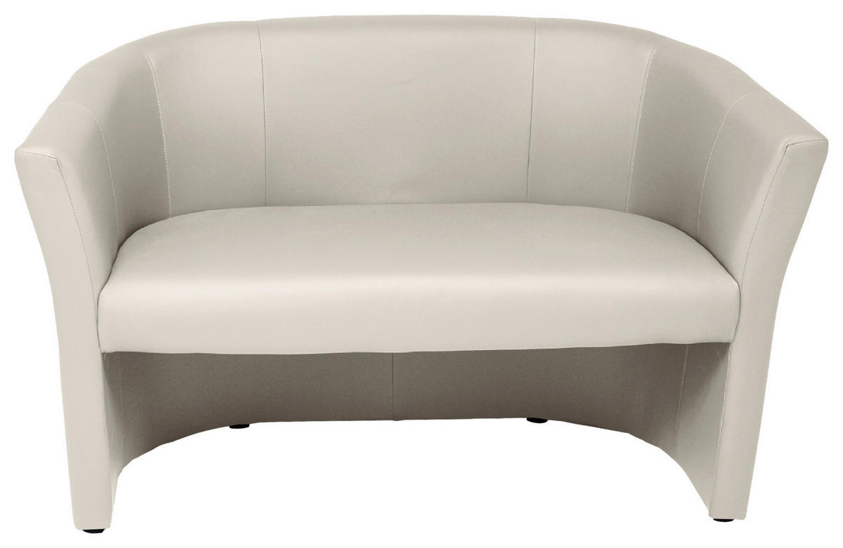 POHOVKA, textil, bílá - bílá/černá, Konvenční, textil/plast (120/76/65cm) - Ti'me