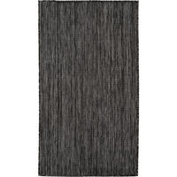 OUTDOORTEPPICH für Terrasse und Balkon 60/100 cm MIRA Schwarz  - Schwarz, Design, Textil (60/100cm) - Ayyildiz 