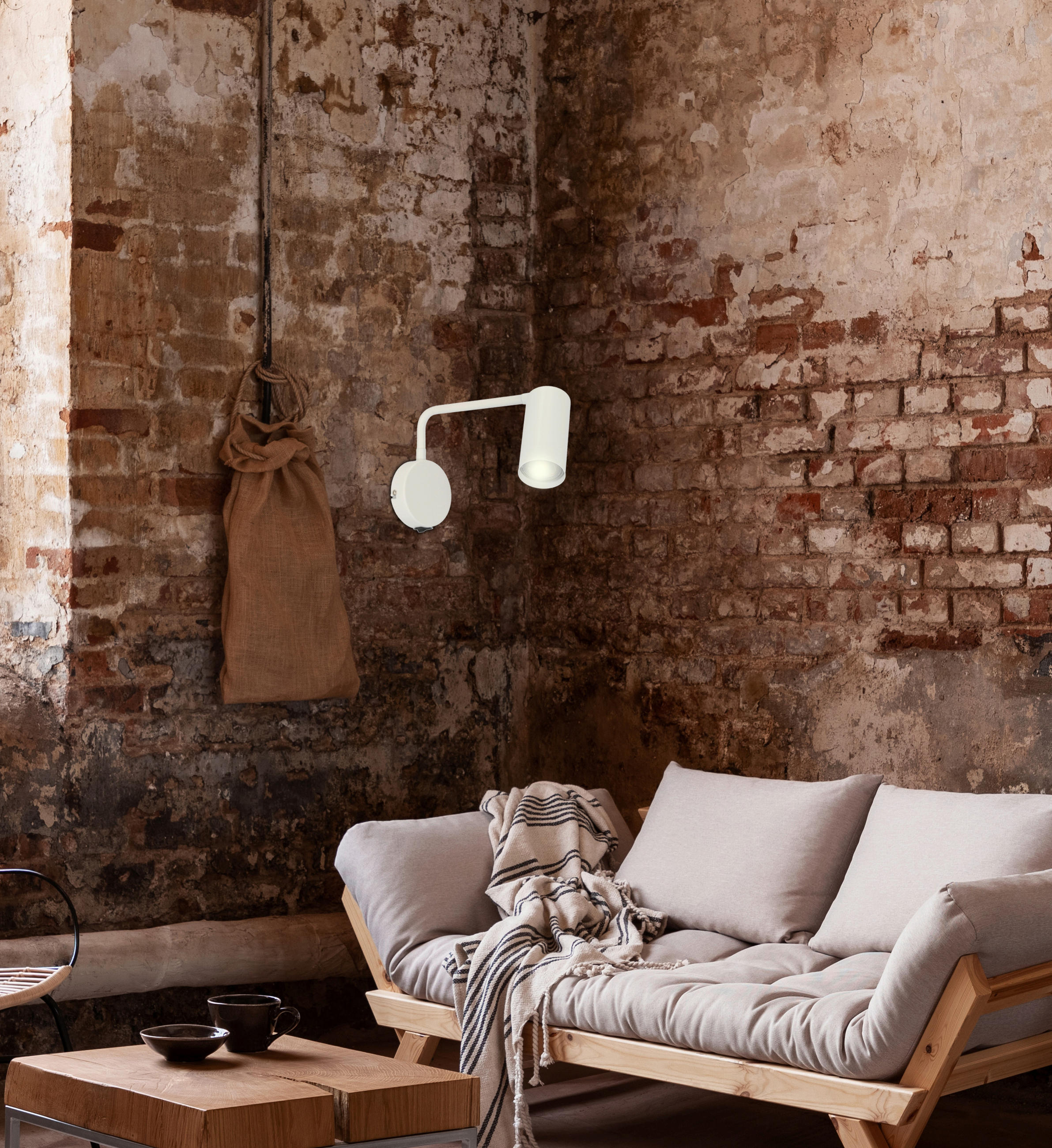 VÄGGLAMPA 8/31/15 cm   - vit, Design, metall (8/31/15cm)