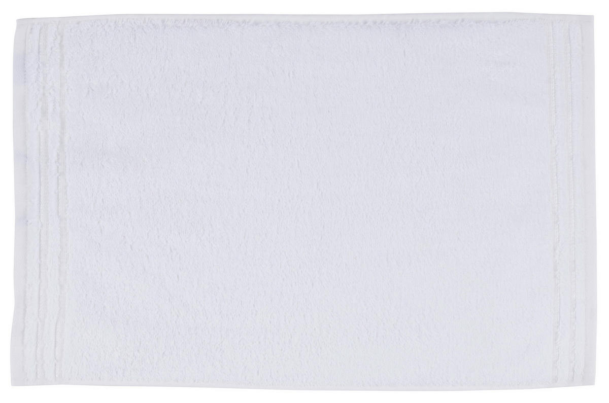 GÄSTETUCH Calypso Feeling Weiss 30/50 cm  - Weiss, Basics, Textil (30/50cm) - Vossen