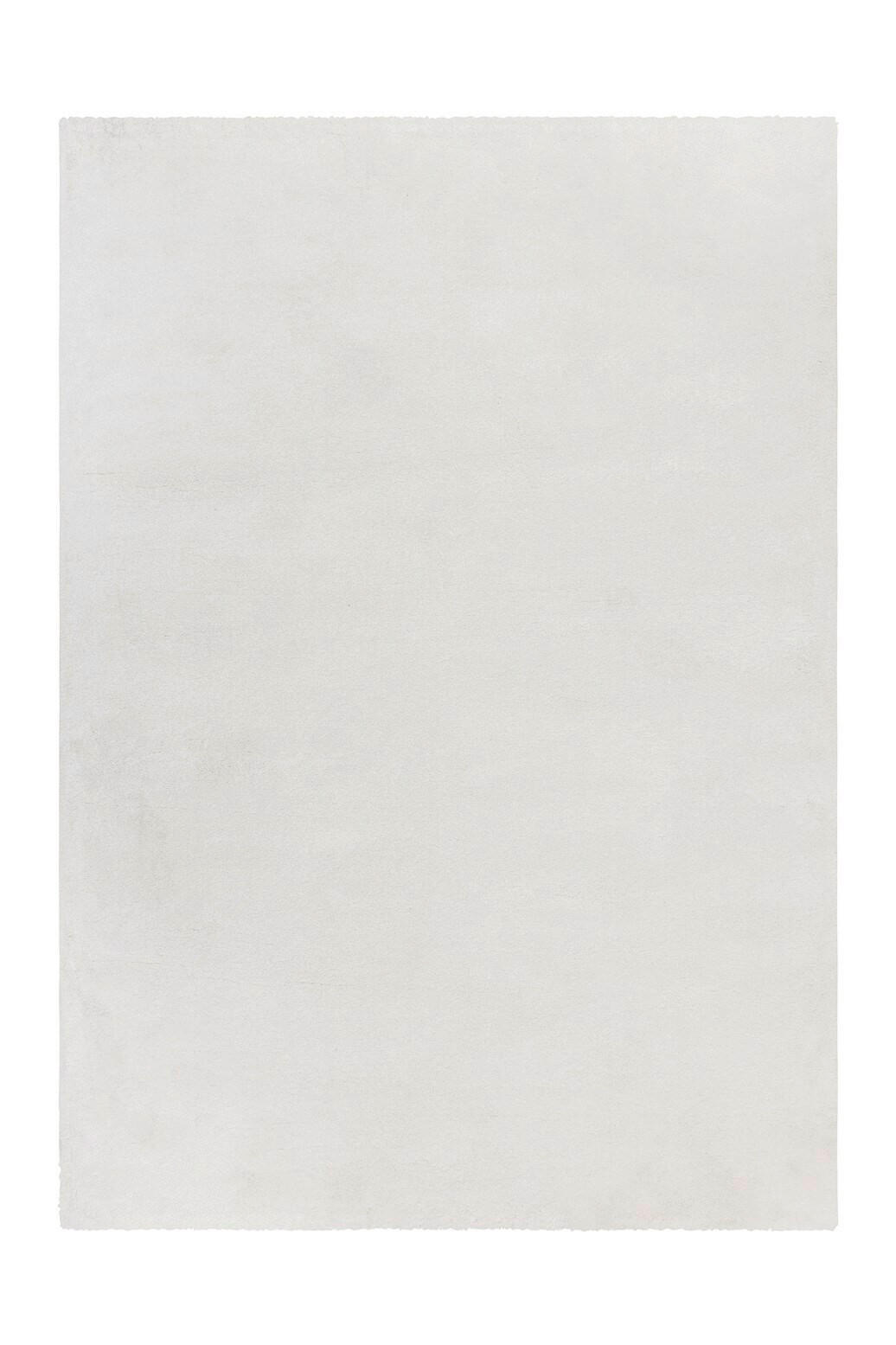 TEPPICH 80/150 cm Saint Lucia 725 Elfenbein Weiß  - Weiß, KONVENTIONELL, Textil (80/150cm)