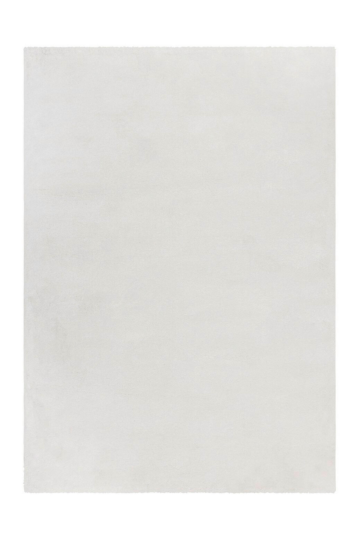 TEPPICH 80/150 cm Saint Lucia 725 Elfenbein Weiß  - Weiß, KONVENTIONELL, Textil (80/150cm)