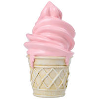 Sculptură - roz, Lifestyle, plastic (11,5/20cm) - Ambia Home