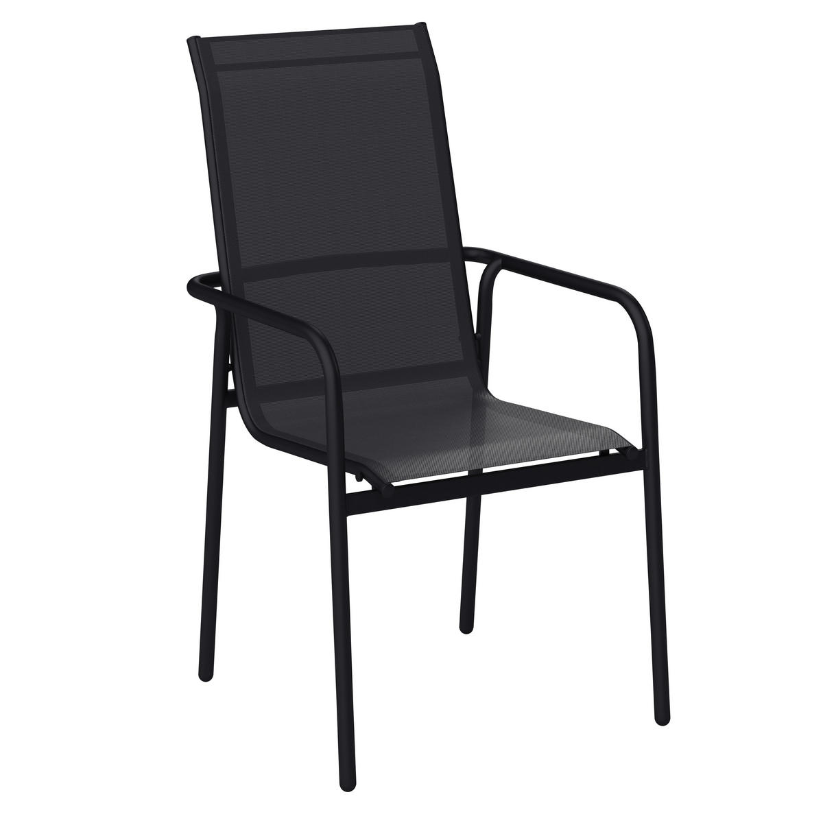 GARTENTISCHGRUPPE Webstoff Stahl  - Grau, MODERN, Glas/Textil (284/204/100cm) - Ambia Garden
