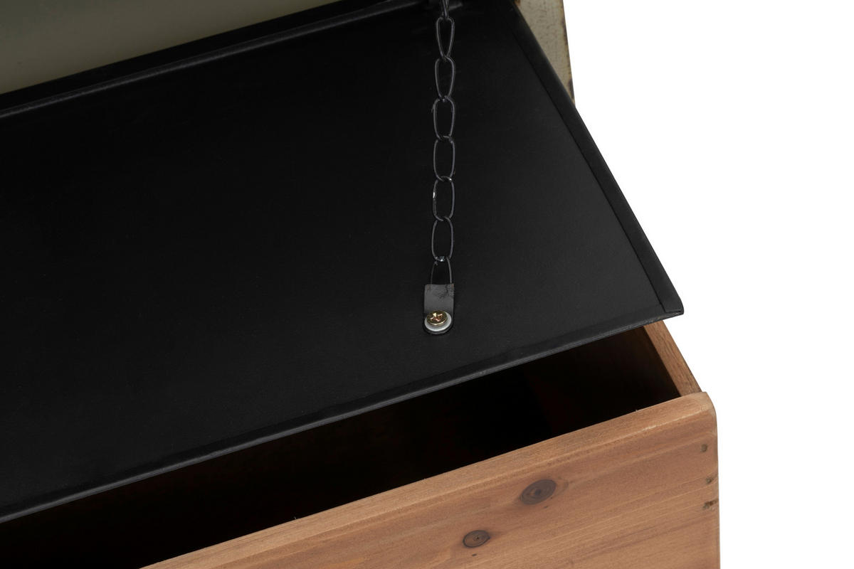 KOMMODE  in 90/75.5/36.5 cm  - Multicolor/Schwarz, LIFESTYLE, Holz/Metall (90/75.5/36.5cm) - Livetastic