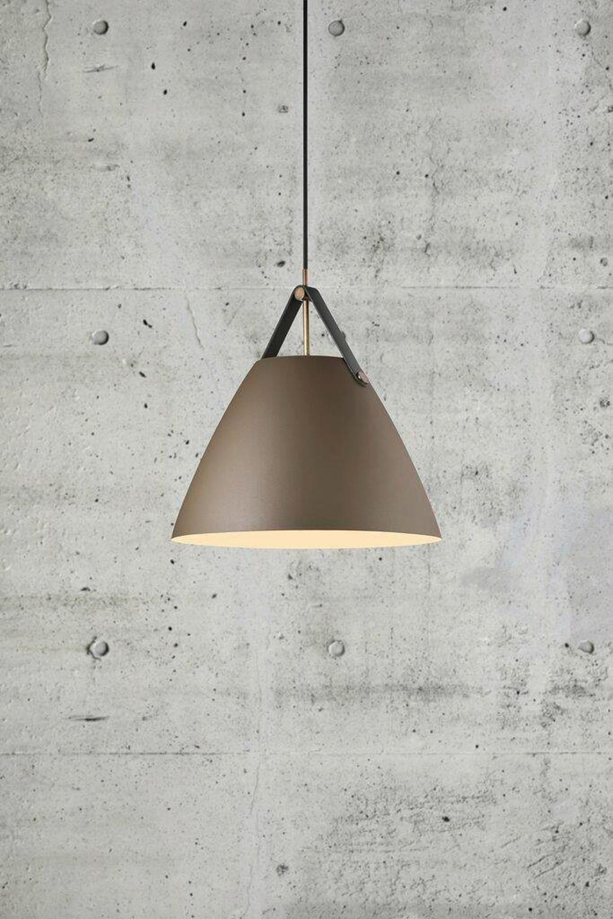 HÄNGELEUCHTE 36/37 cm  - Braun, Design, Metall (36/37cm) - Nordlux